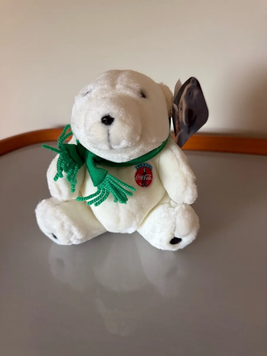 Vintage 1993 Coca Cola Bear with tags - Image 1