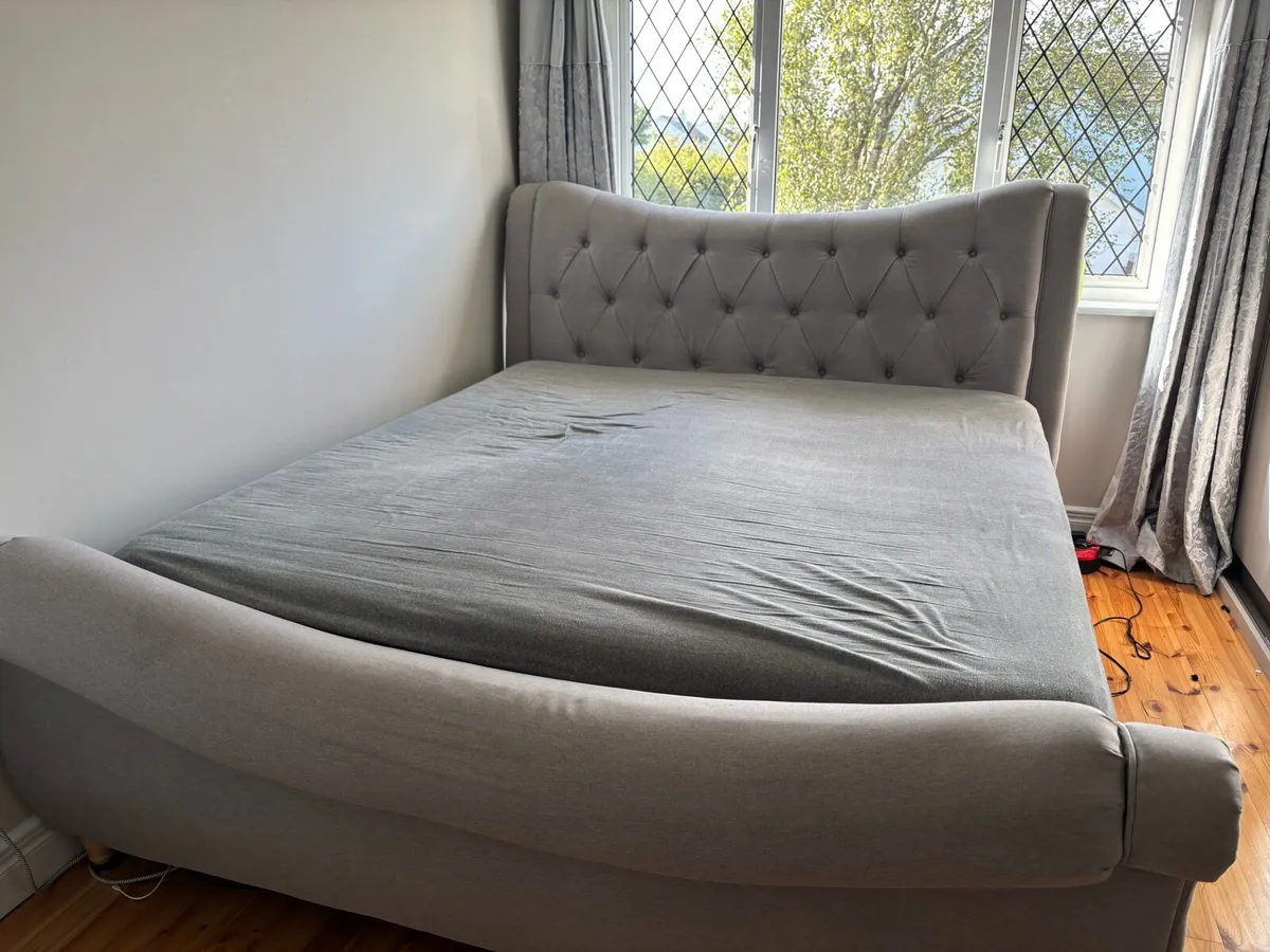 Superking sleigh bedframe - Image 2