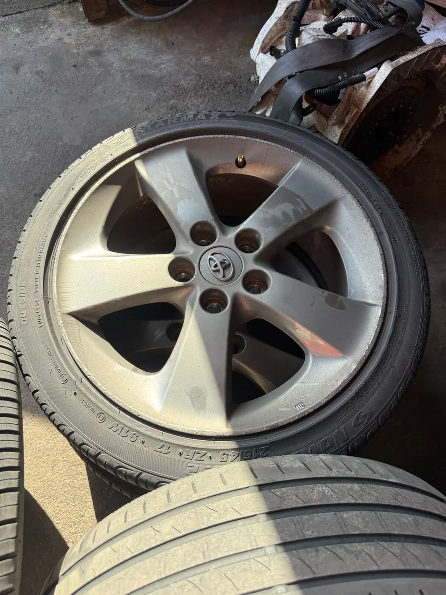 Toyota set of wheels for sale - Image 1