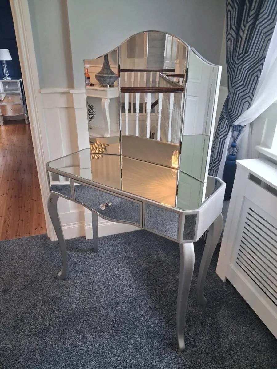 Glass vanity table  for sale. - Image 1
