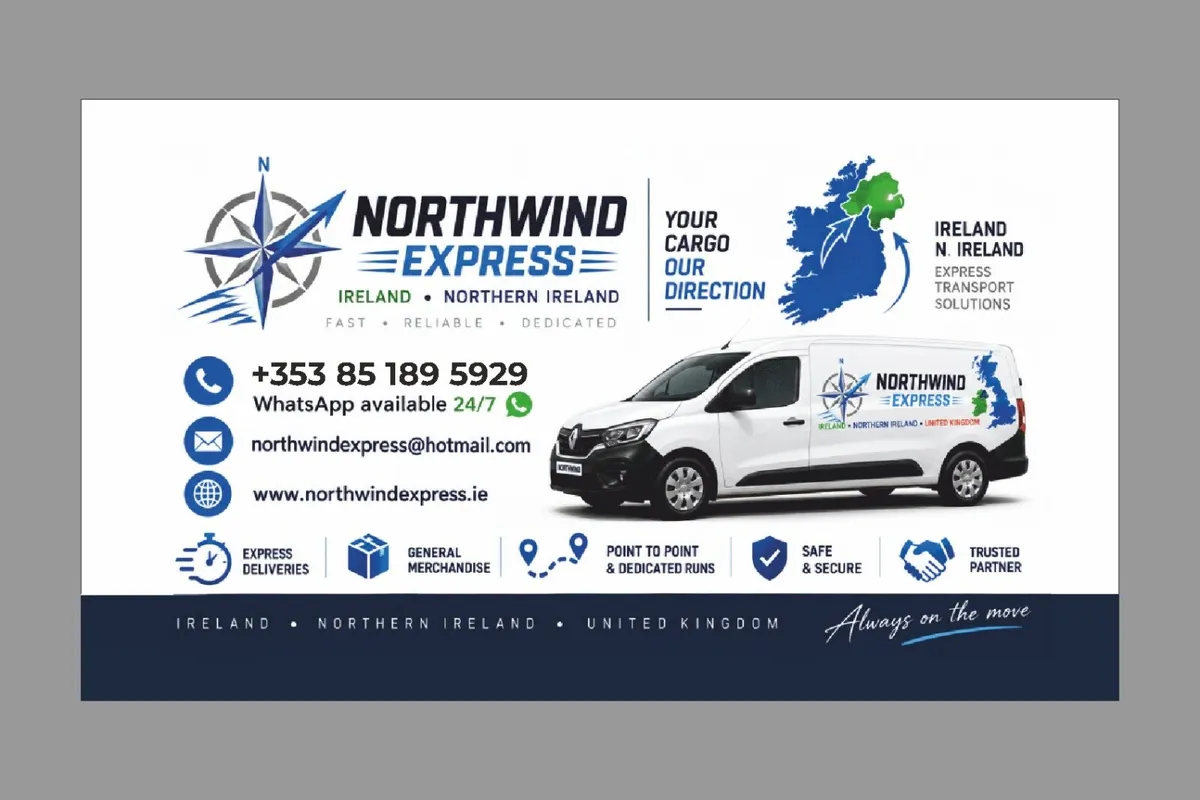 Small Van Courier Tullamore R35 - UK & Ireland - Image 2