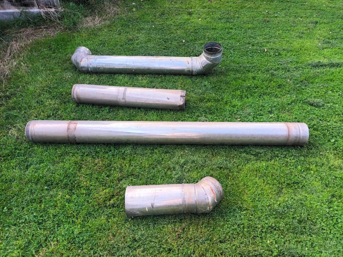 Steel flue 3.8m - Image 1