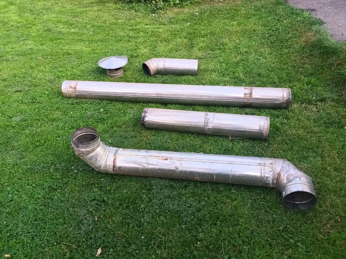 Steel flue 3.8m - Image 2