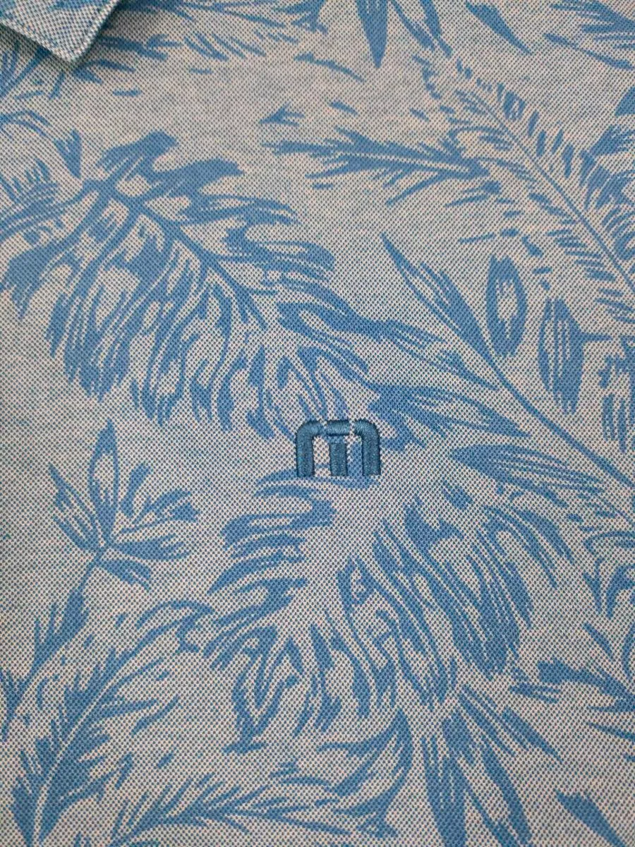 Travis Mathew Patterned Golf Polo Shirt Mens 3XL - Image 3