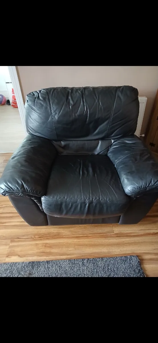 Leather Sofa 3/1/1 - Image 2