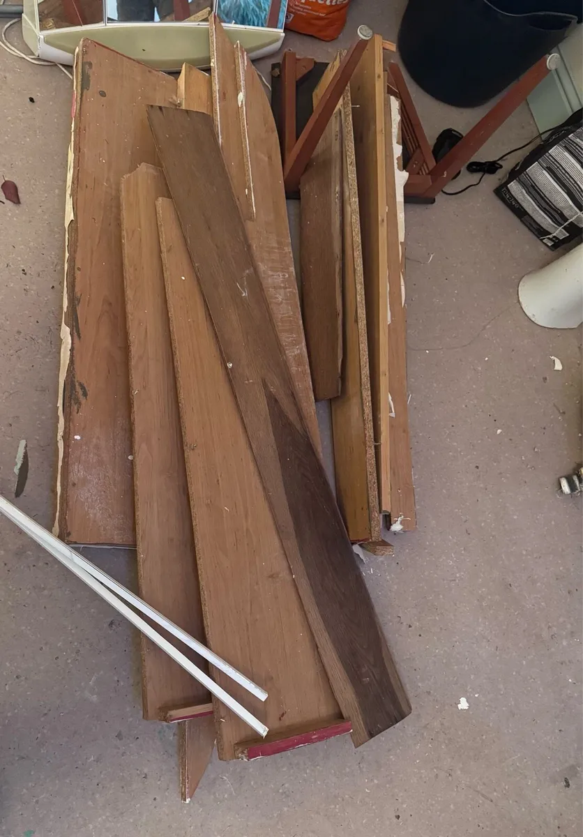 Assortment of wood