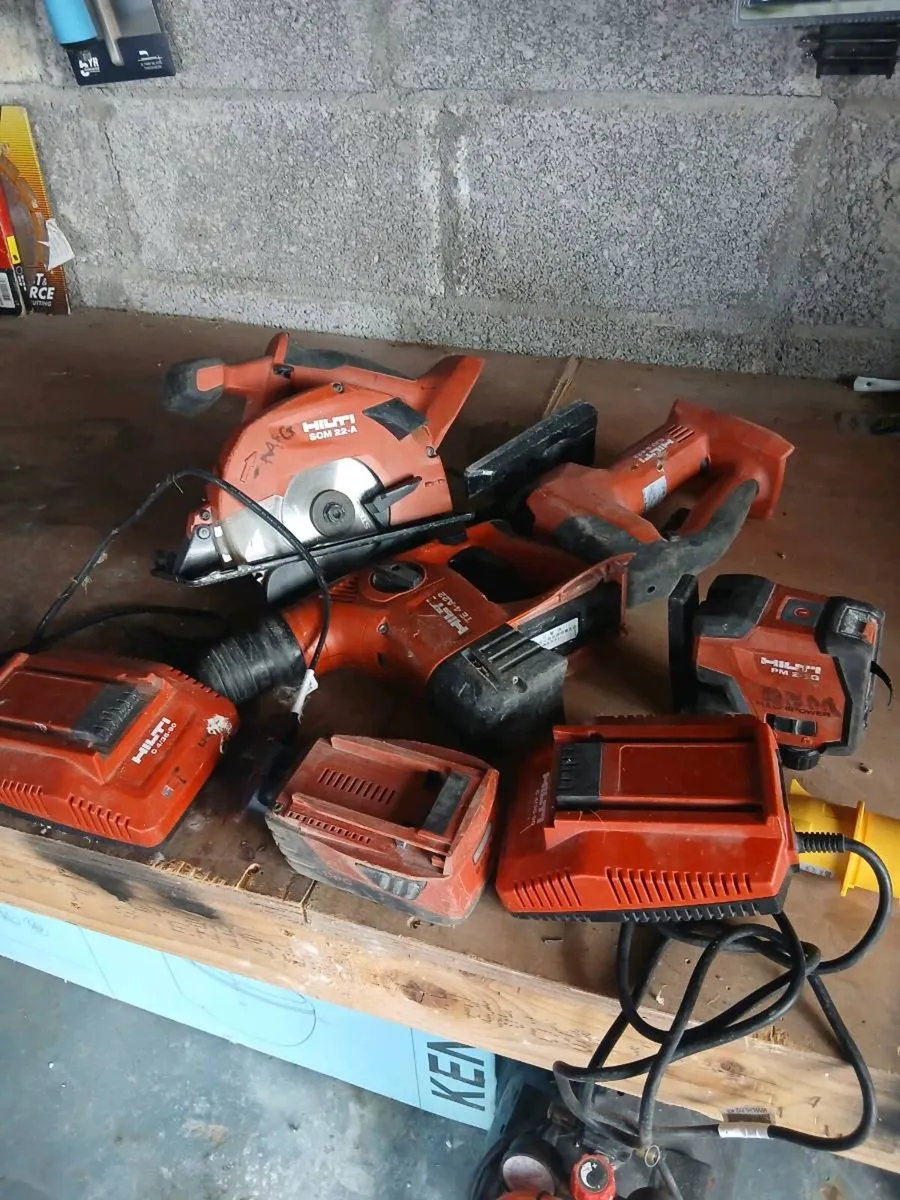 Hilti 18v tools - Image 1