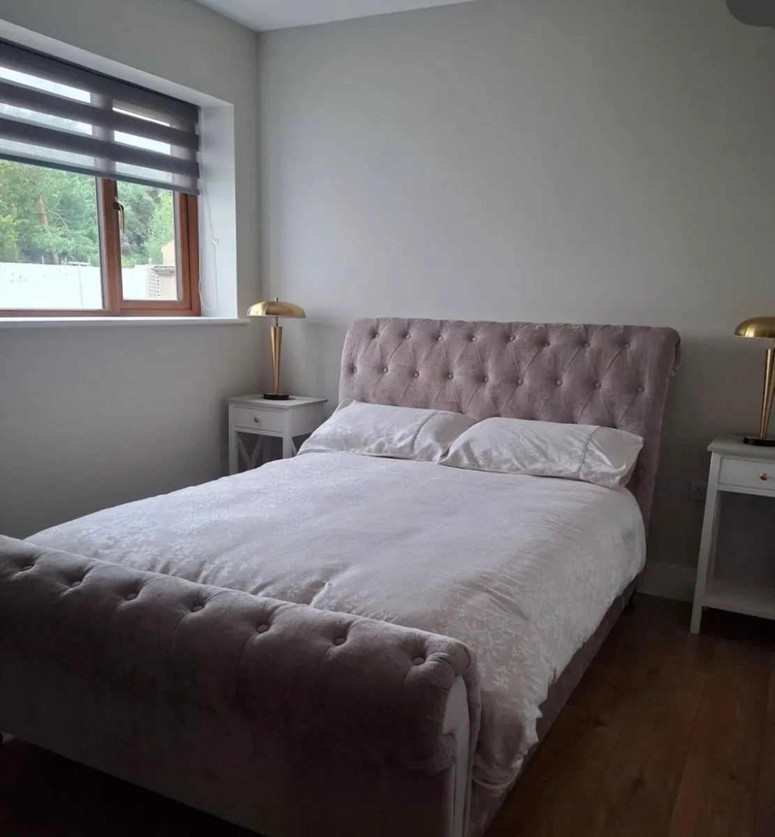 Luxury double bed frame - Image 1