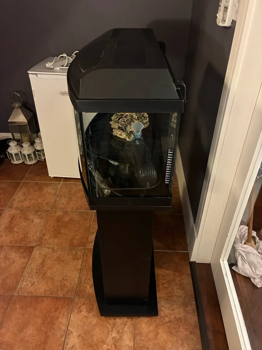 90 litre tropical fish tank with stand - Image 3