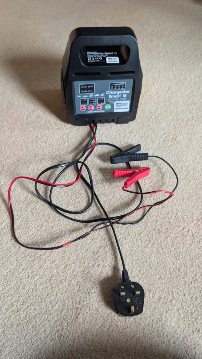 Sip 03981 12 Volt 12 Amp Charger Wet & Dry Batt - Image 1