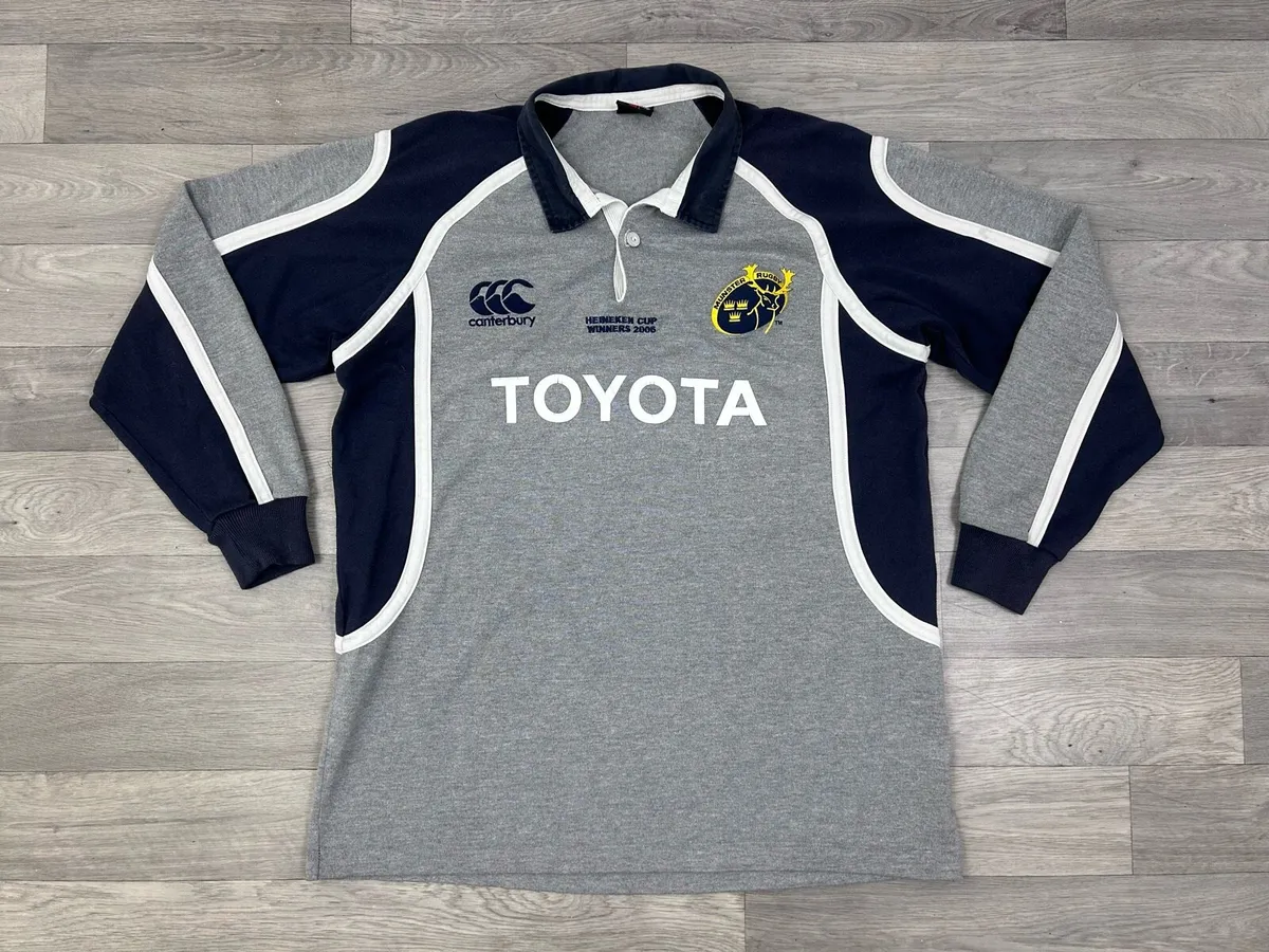 Vintage 2006 Munster Rugby Heineken Cup Jersey L - Image 1