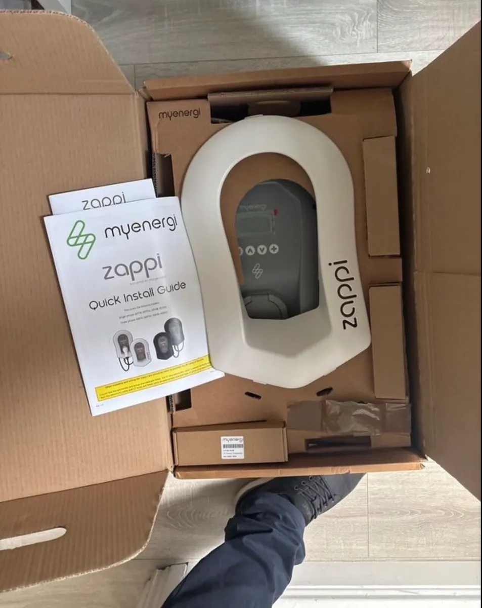 Zappi EV Charger 7kW - 22kW no cable type! - Image 1