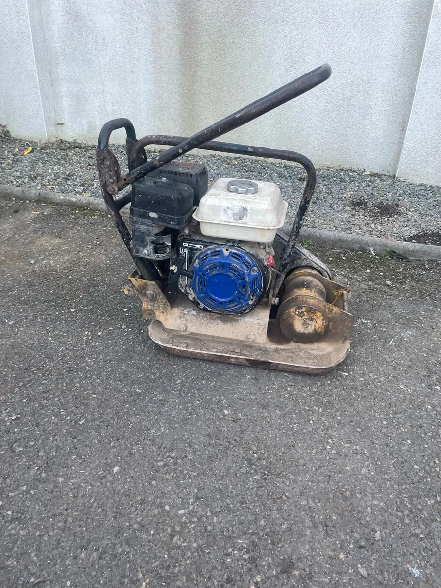Whacker plate