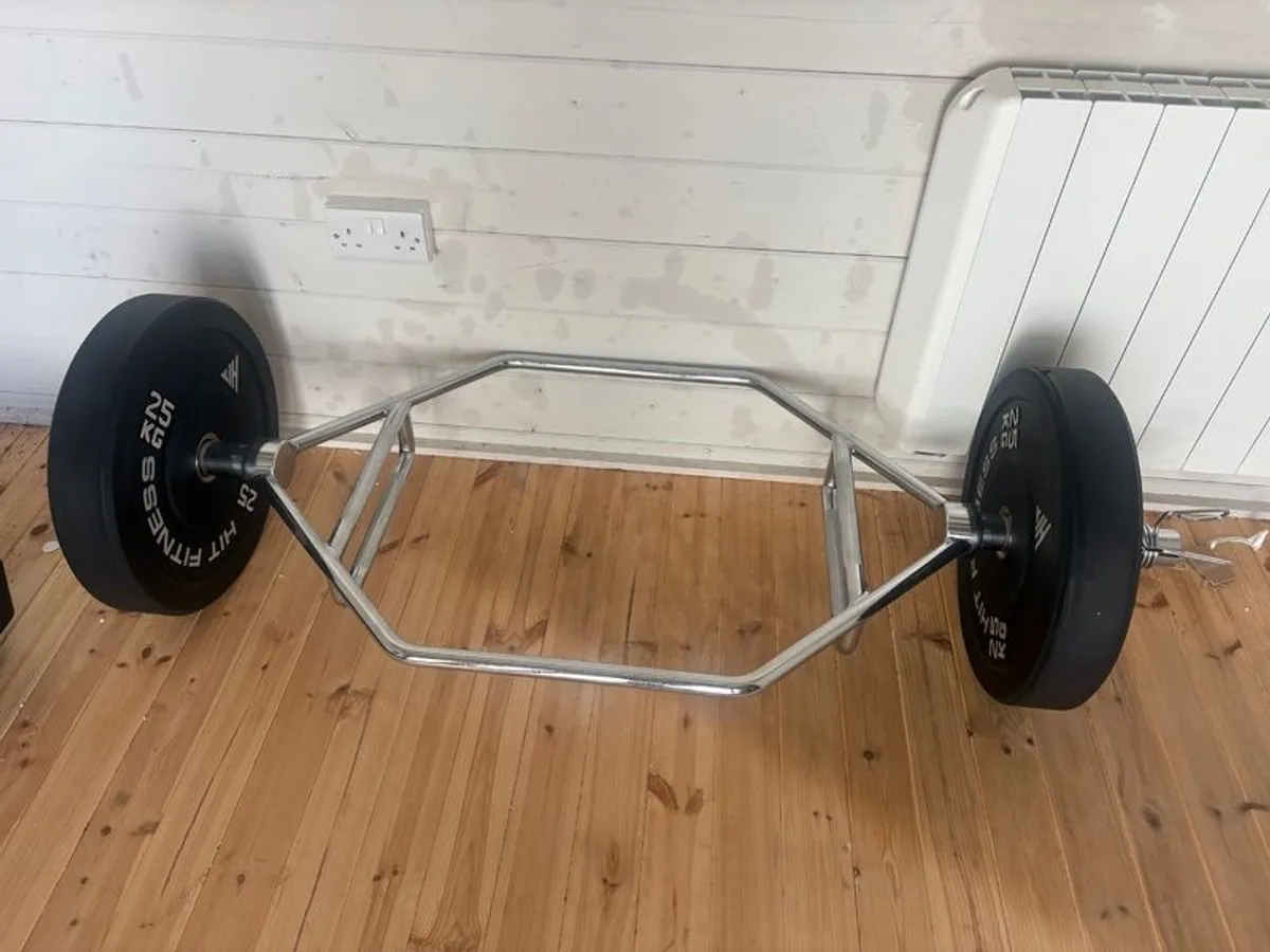 Hex Bar + 25kg Plates