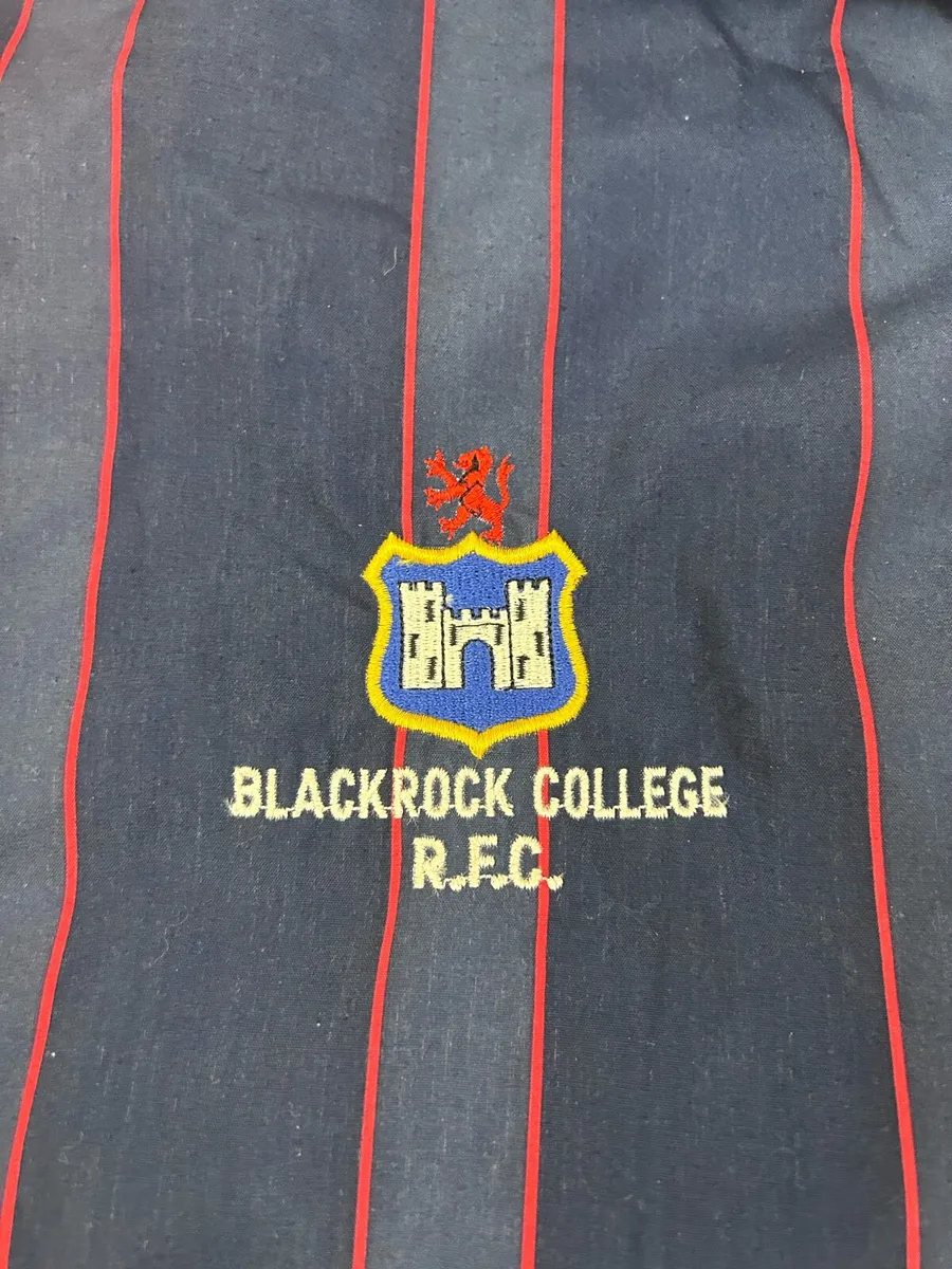 Vintage 90s Umbro Blackrock College Rugby Jacket - Image 3