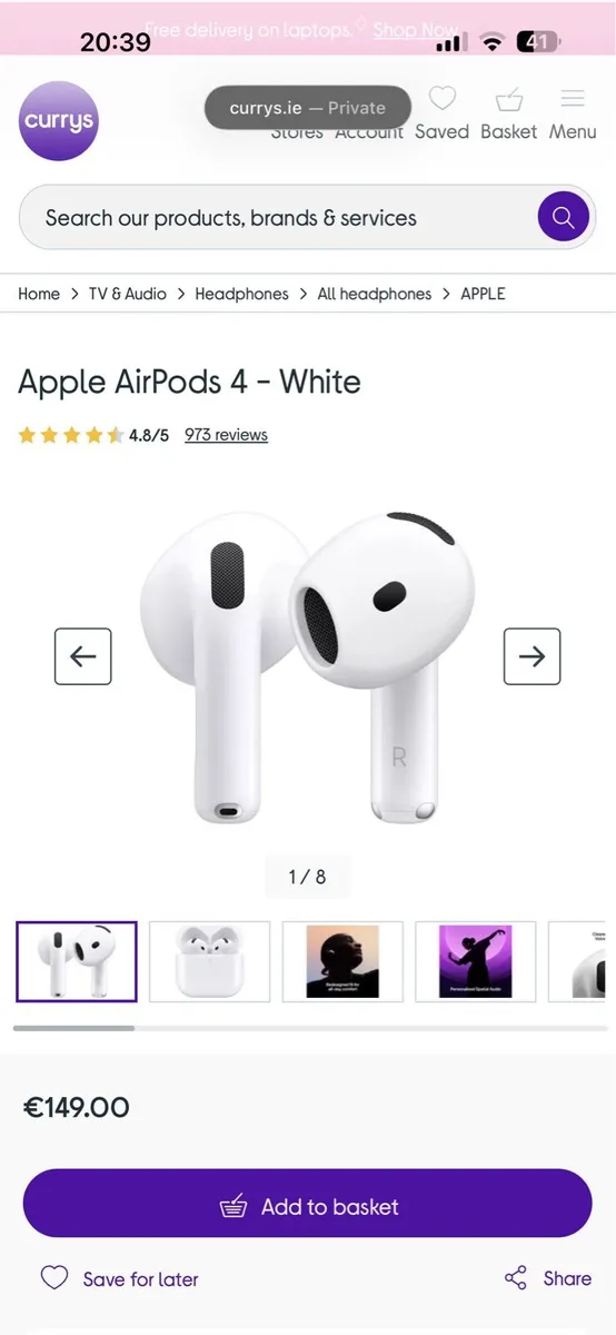 *NEW* AirPods 4 - Image 4