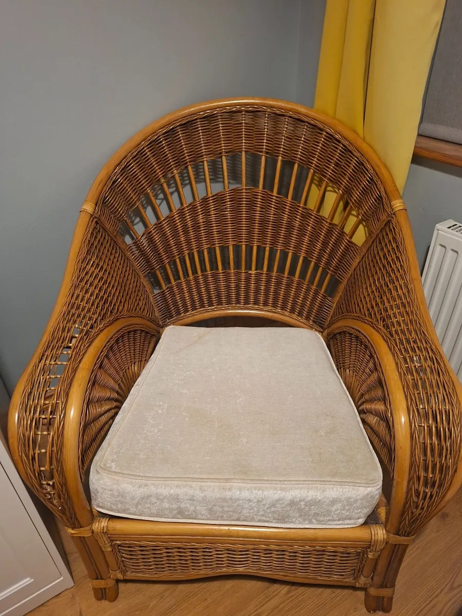 Wicker Chair - Image 1