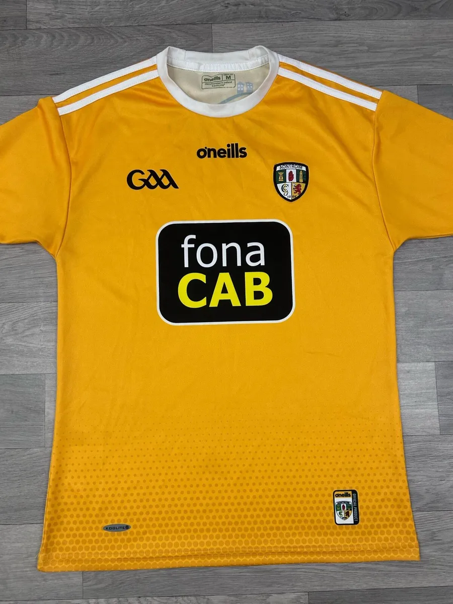 Oneills Antrim Gaa Home Jersey Shirt Mens Medium - Image 2