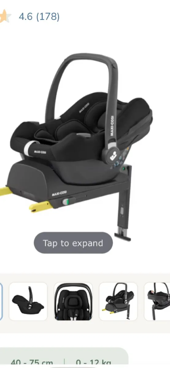 Baby car seat - Image 1
