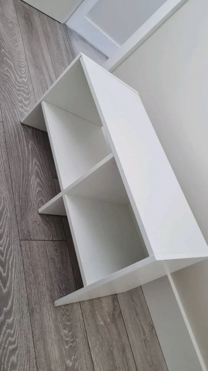 White IKEA TV Bench - Image 1