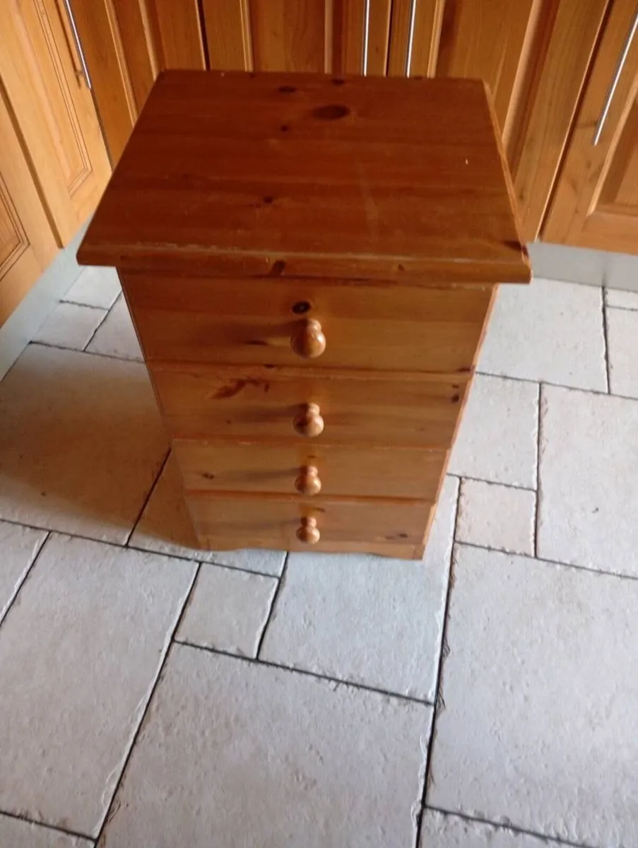 Pine Locker 4 drawers - Image 1