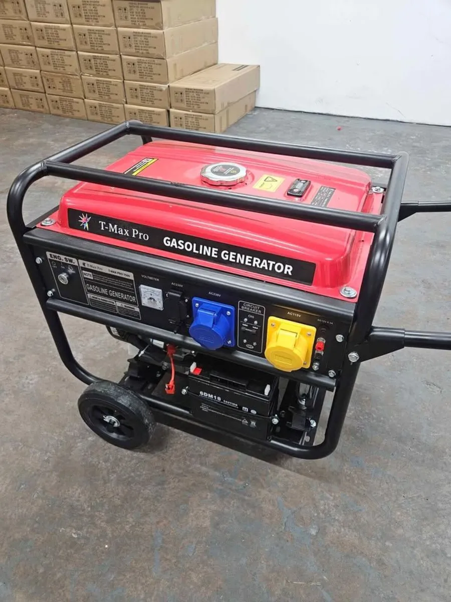 Portable Petrol Generator 7500W-E 8.4KVA 16HP - Image 3