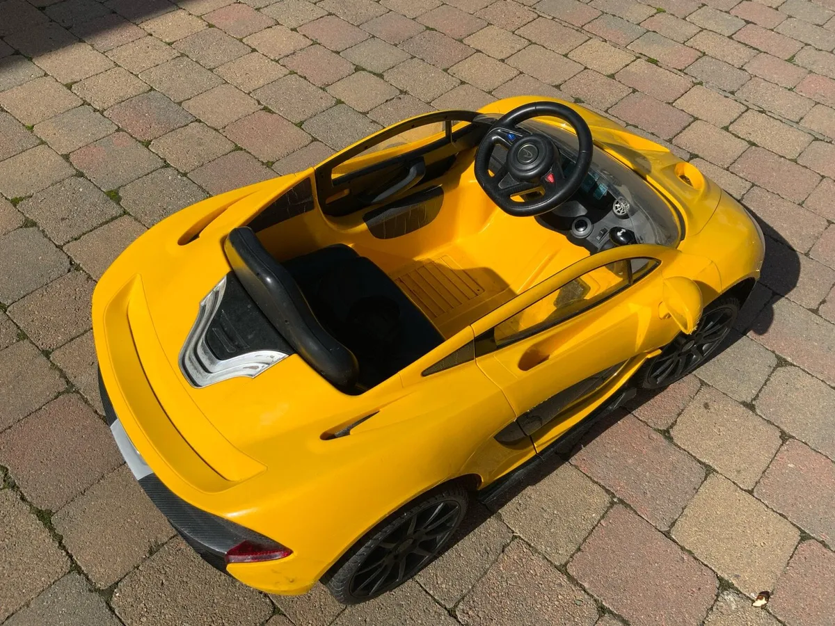Electric toy sportscar - Image 4