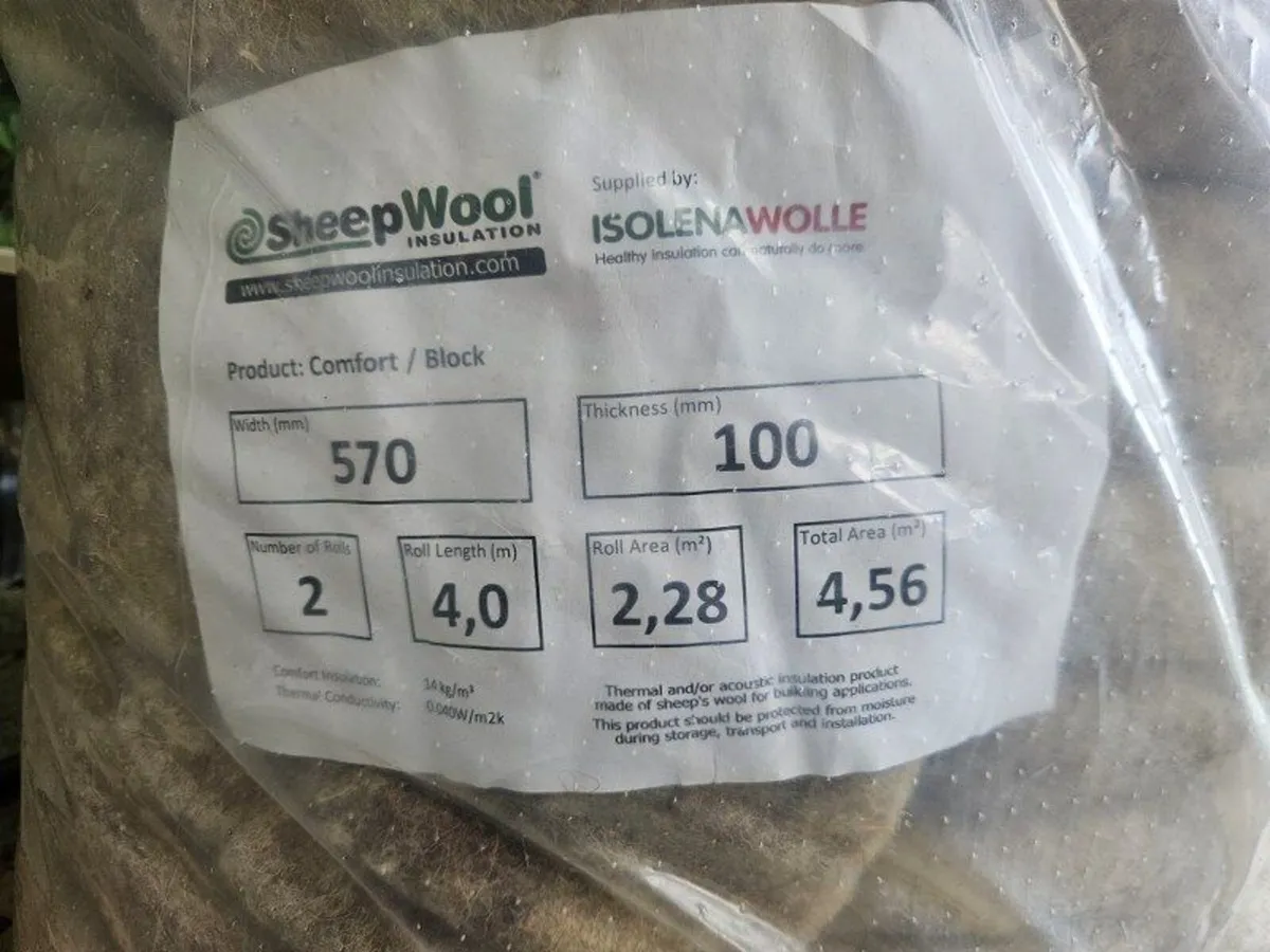 Sheep's Wool Attic Insulation for half price - Image 2