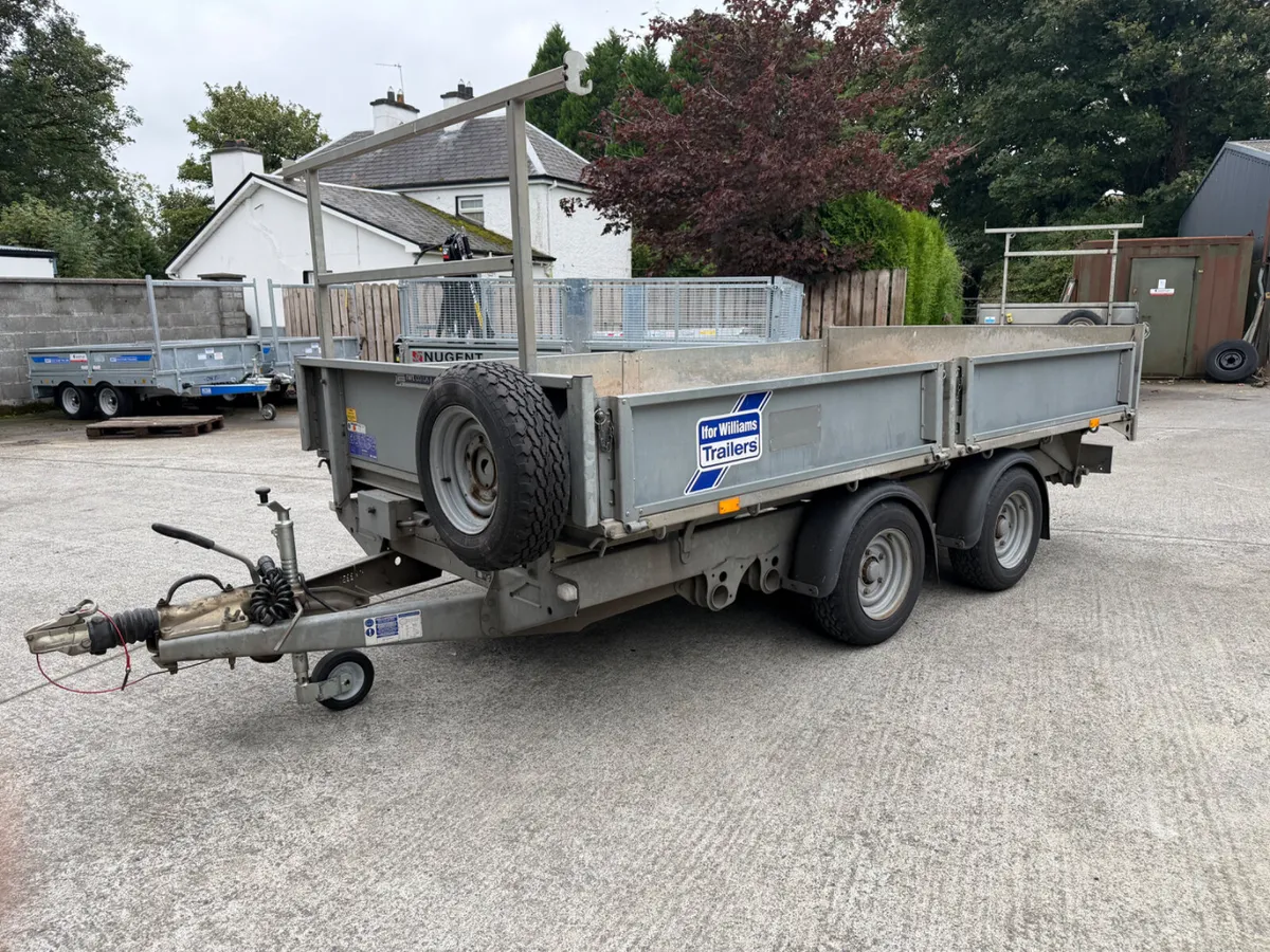 Ifor Williams dropside tipper - Image 3