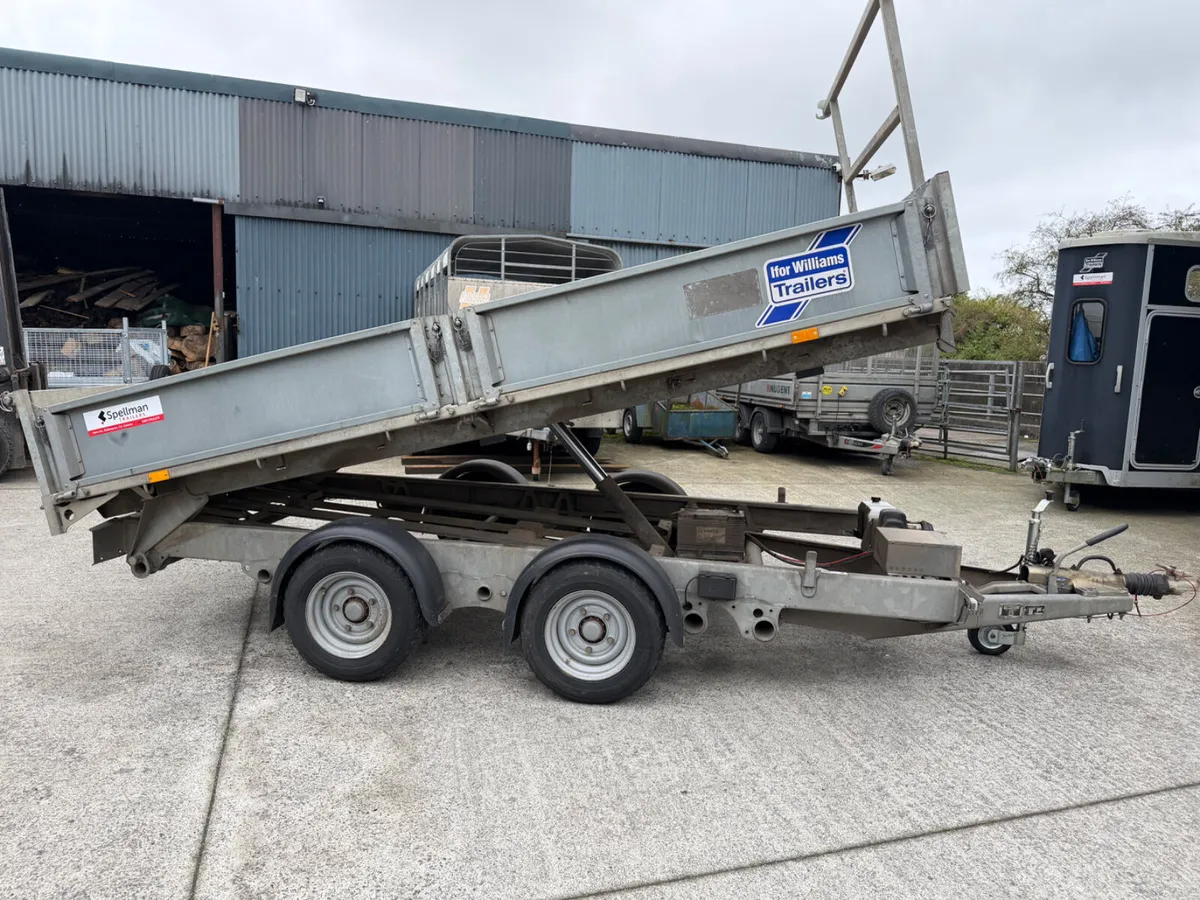 Ifor Williams dropside tipper - Image 1