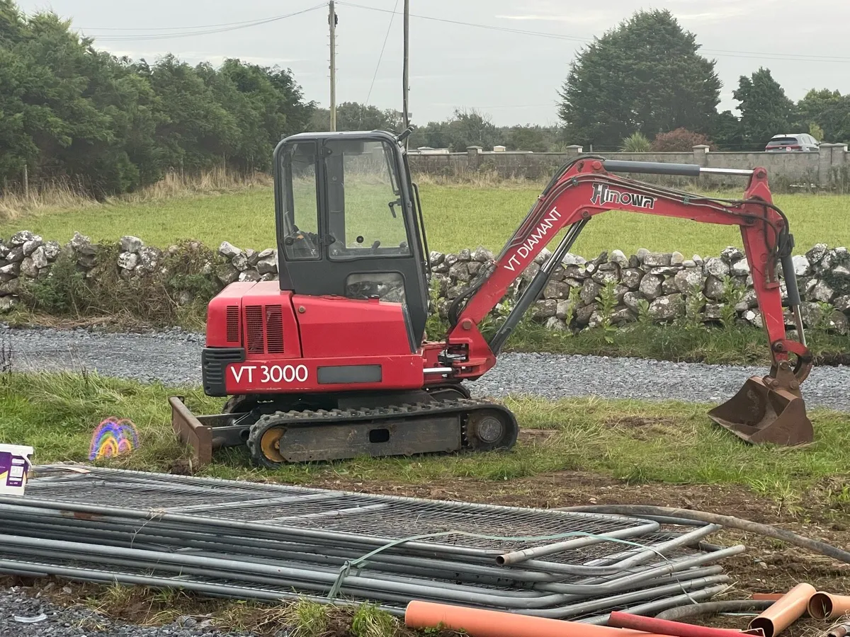Hinowa 3 tonne Digger - Image 1