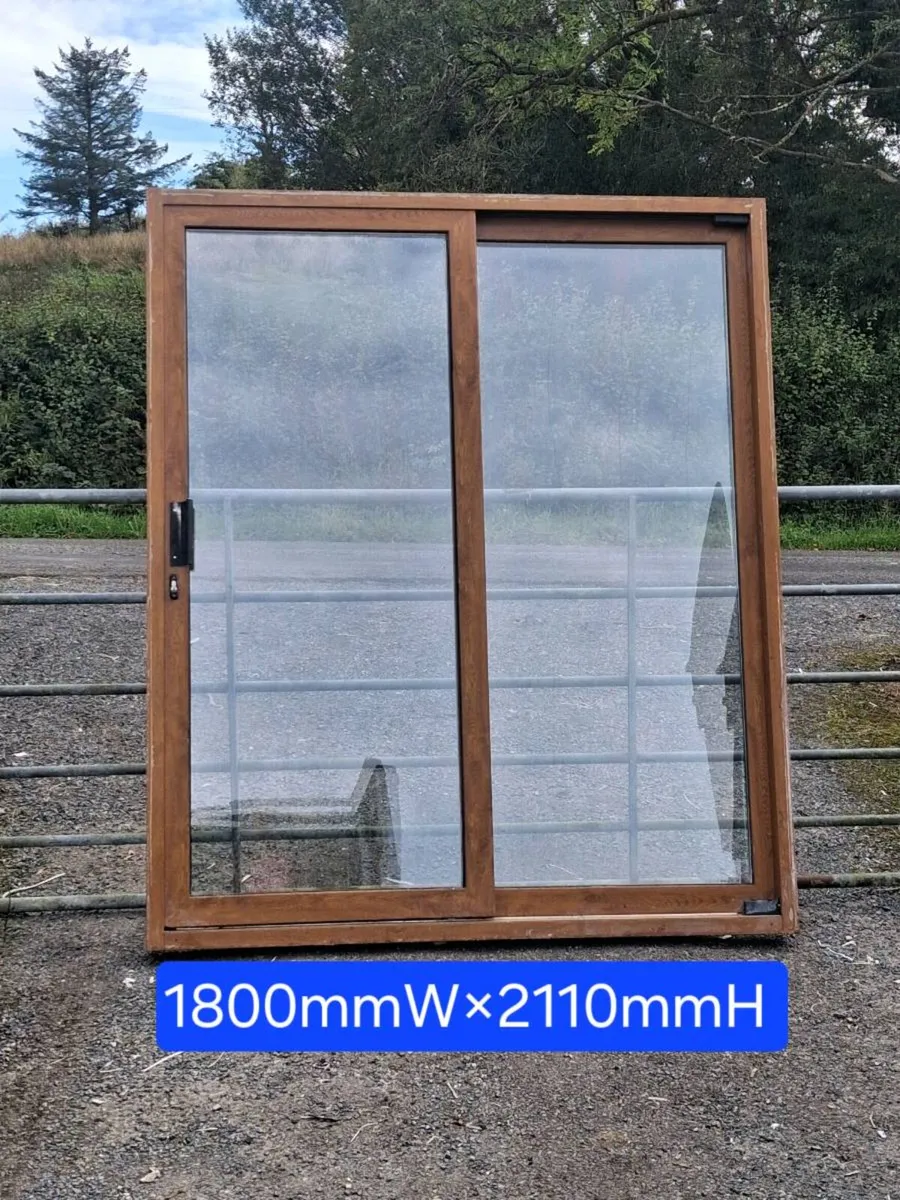 PVC SLIDING PATIO DOOR