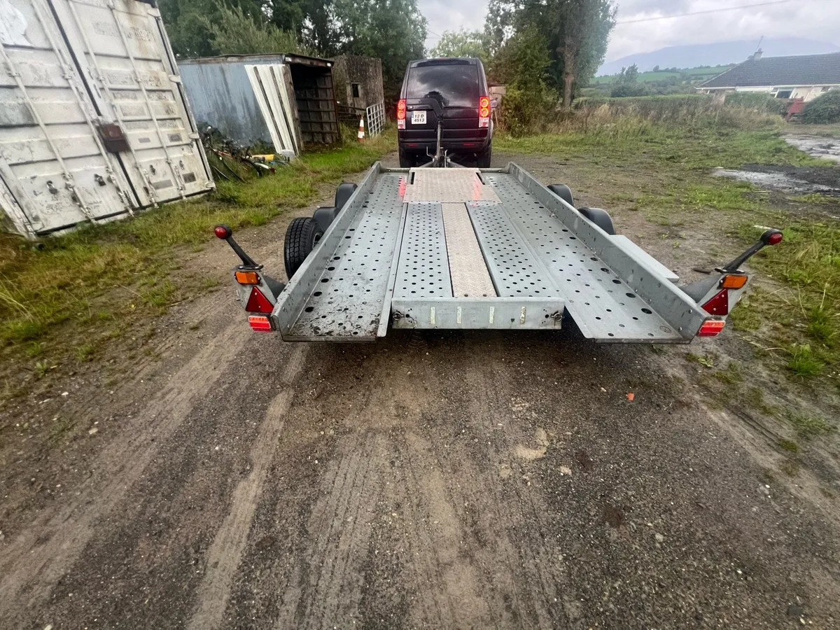 Ifor Williams CT136 car transporter - Image 2