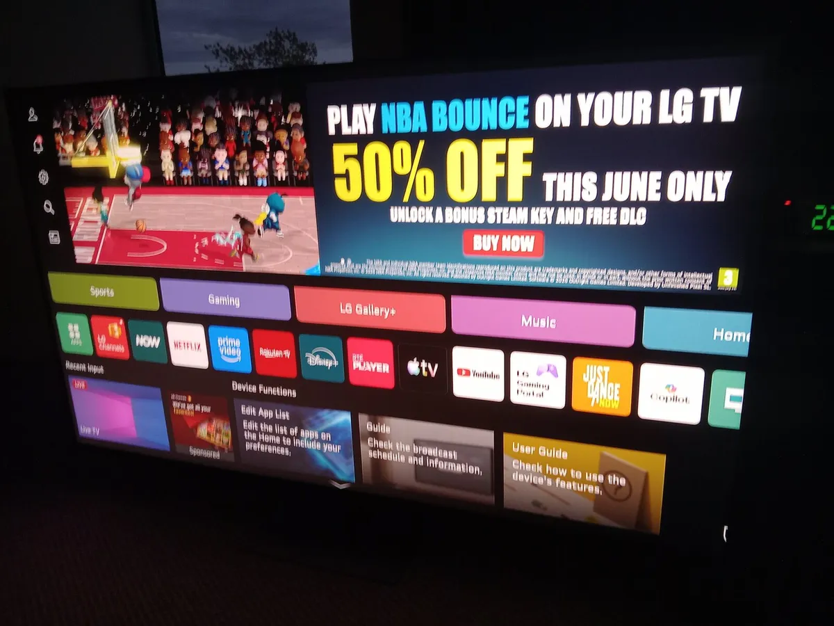 55 lg Smart TV