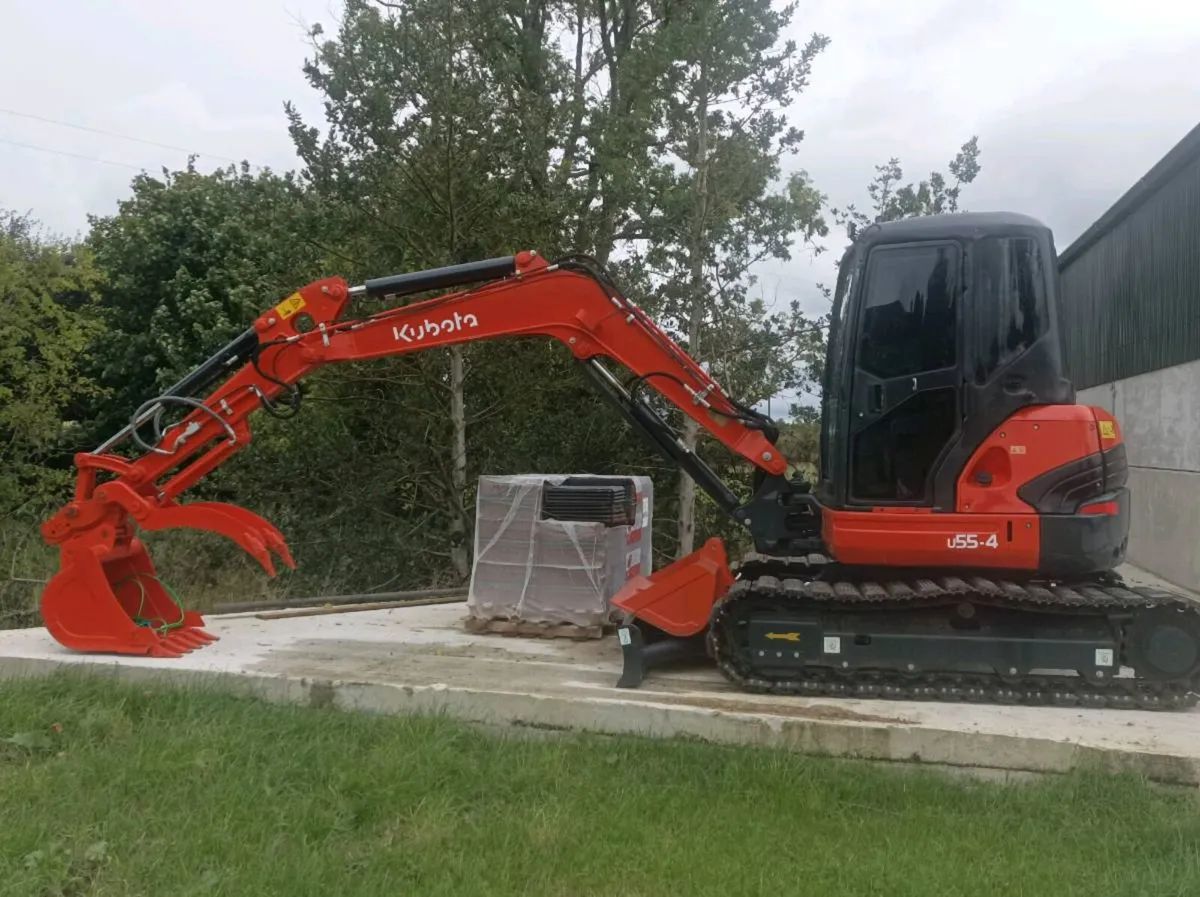 Kubota u55-4 digger - Image 1