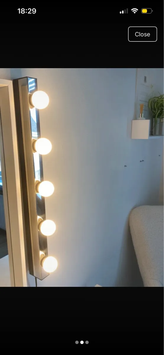 2x IKEA Musik Wall Lamps-Bulbs Included - Image 2