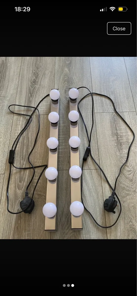 2x IKEA Musik Wall Lamps-Bulbs Included - Image 3