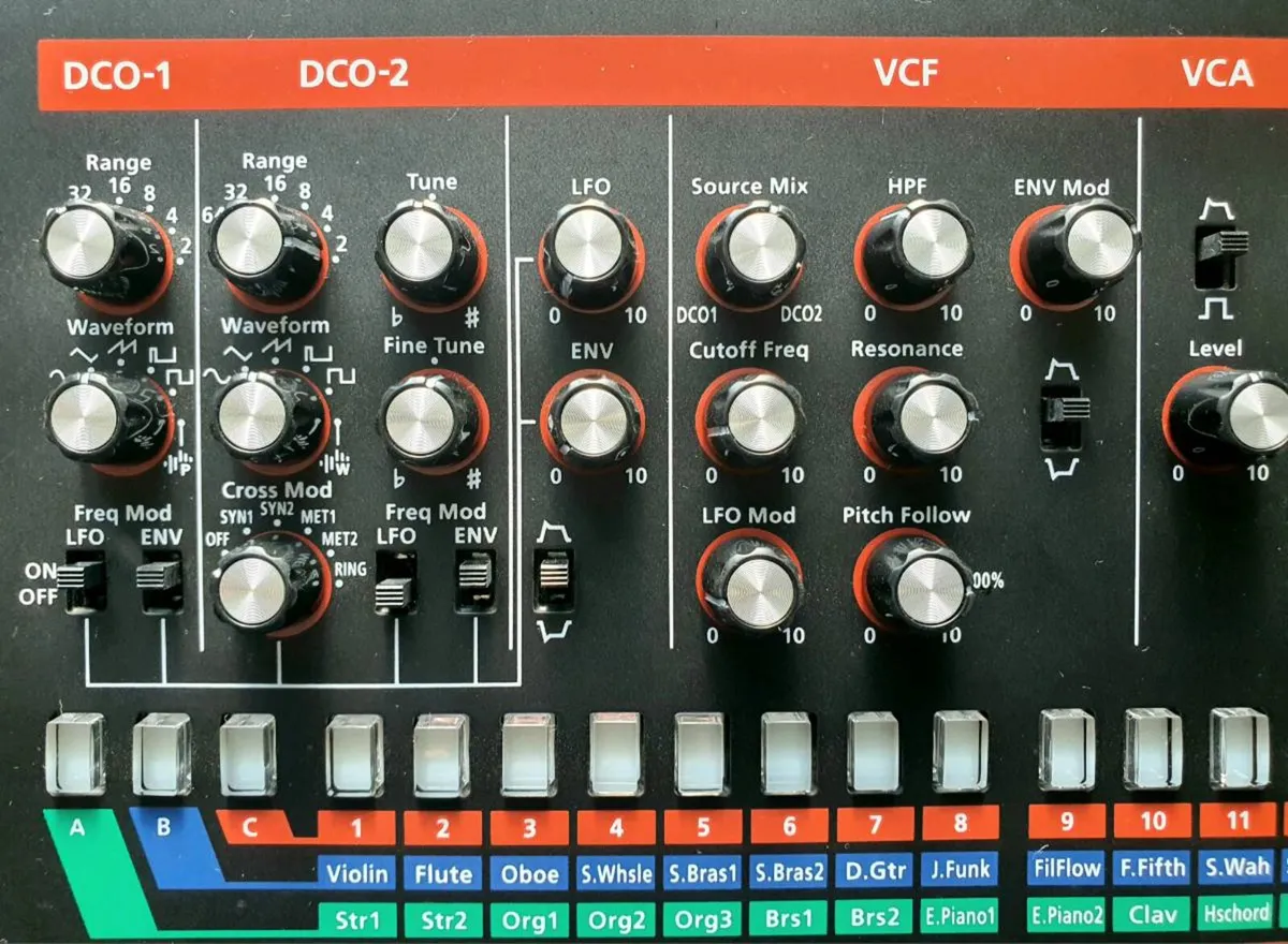 Roland Boutique JX-03 Synthesizer Module - Image 3