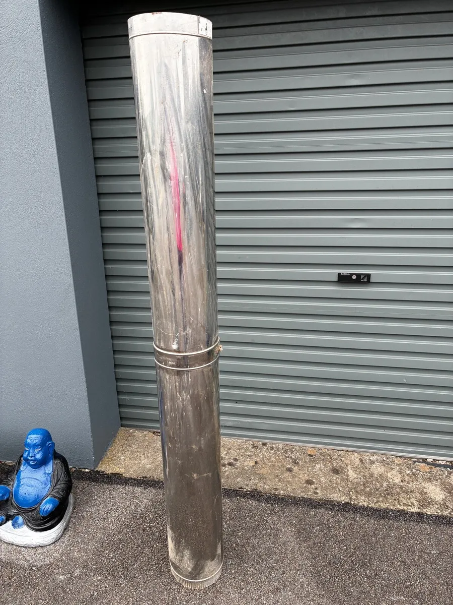 Twin wall stainless steel insulated flue - Image 1