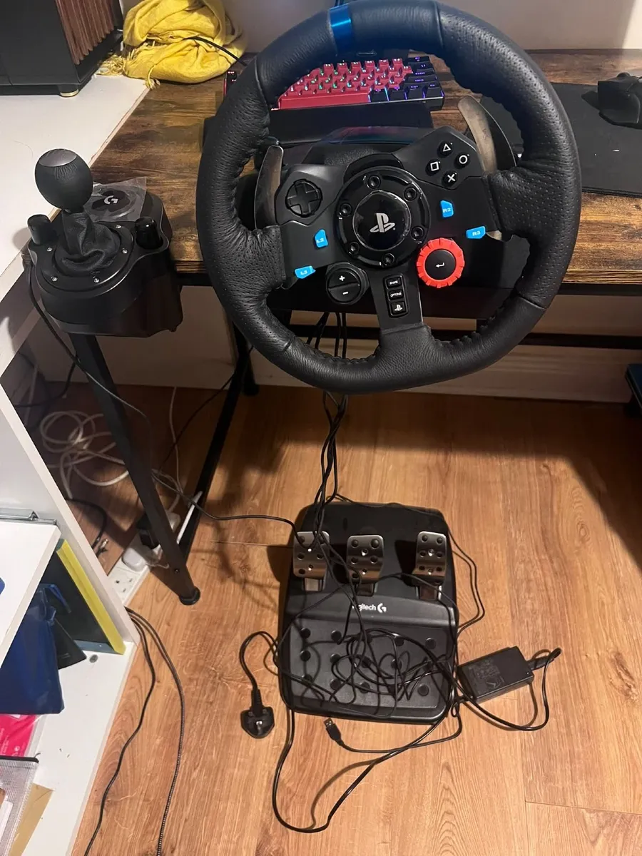 Logitech G29 Bundle, Wheel, Pedals & Shifter - Image 1