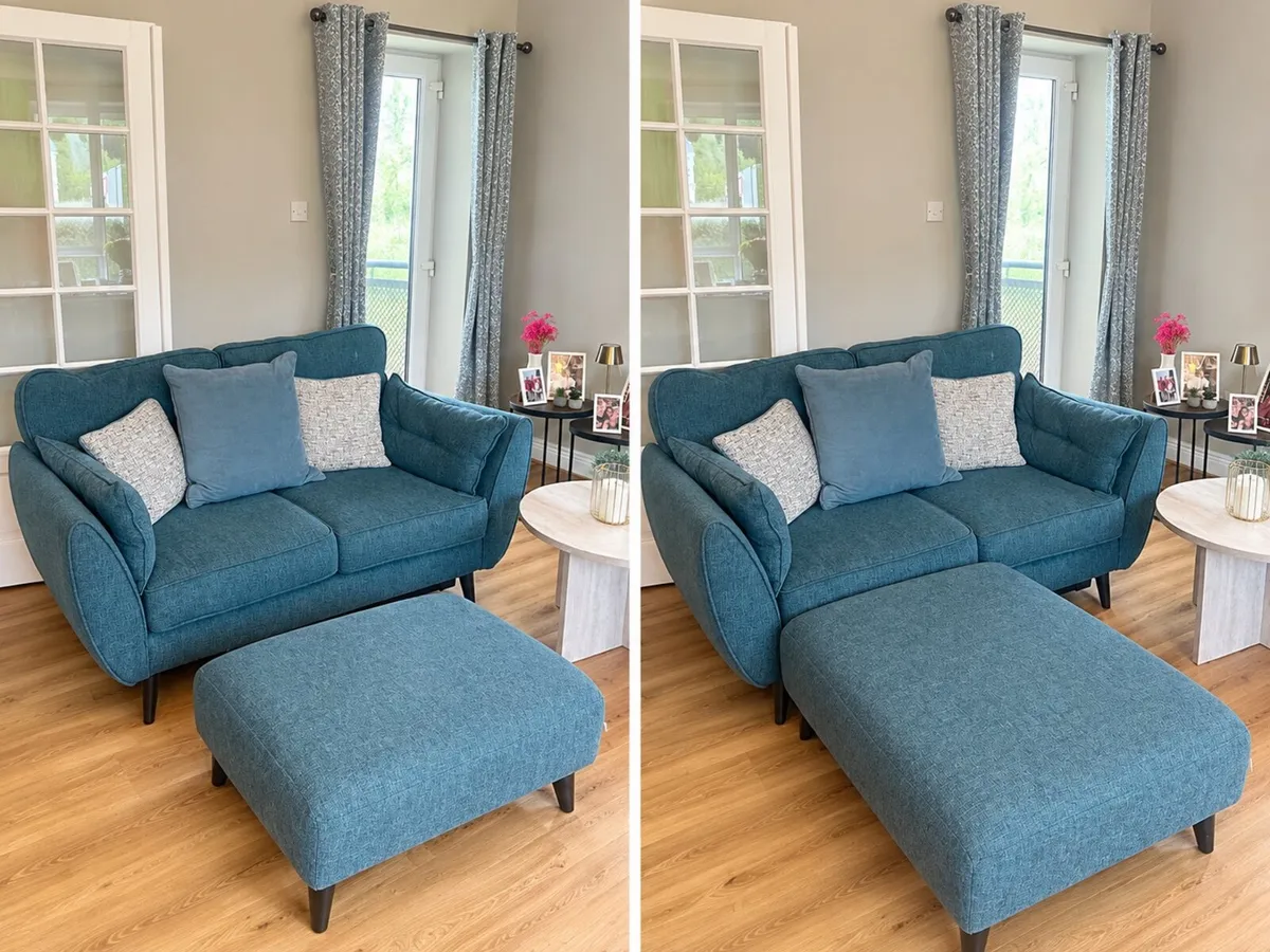French Connection Two Seater Couch - Image 1