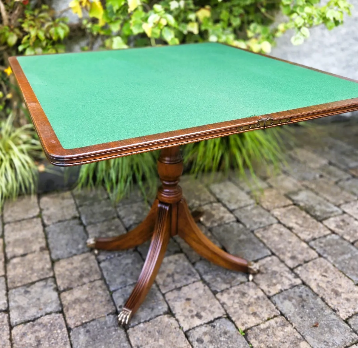 Vintage Fold Over Card Table by Bevan Funnell - Image 3