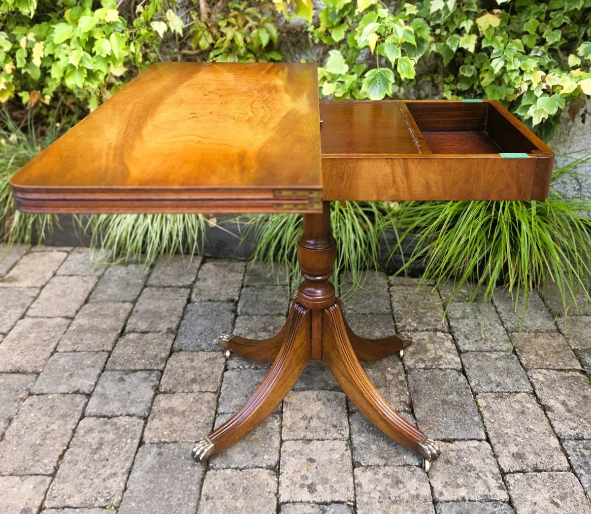 Vintage Fold Over Card Table by Bevan Funnell - Image 4