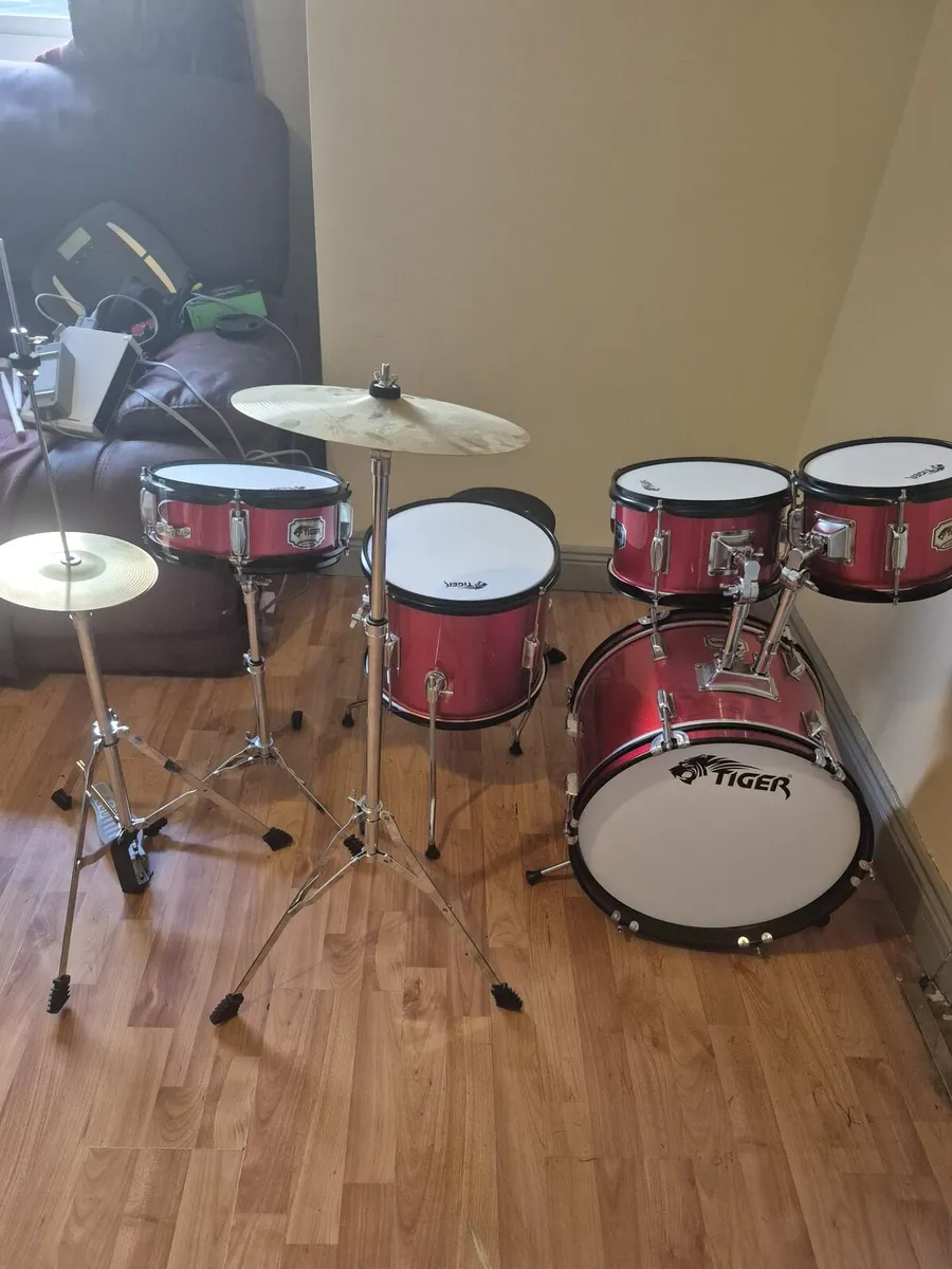 Tiger teenage drum kit - Image 2