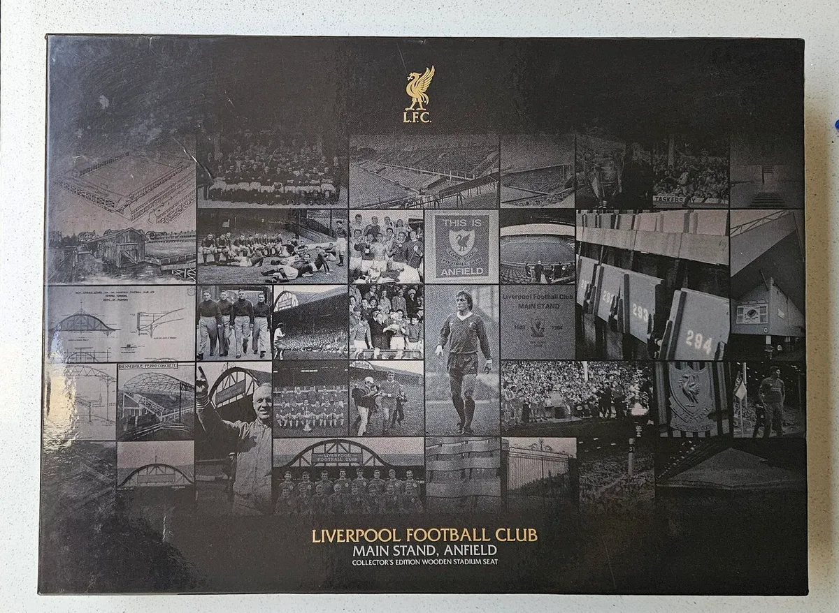 MINT Liverpool FC Anfield Main Stand Boxed Wooden - Image 2