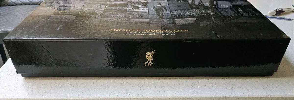 MINT Liverpool FC Anfield Main Stand Boxed Wooden - Image 3