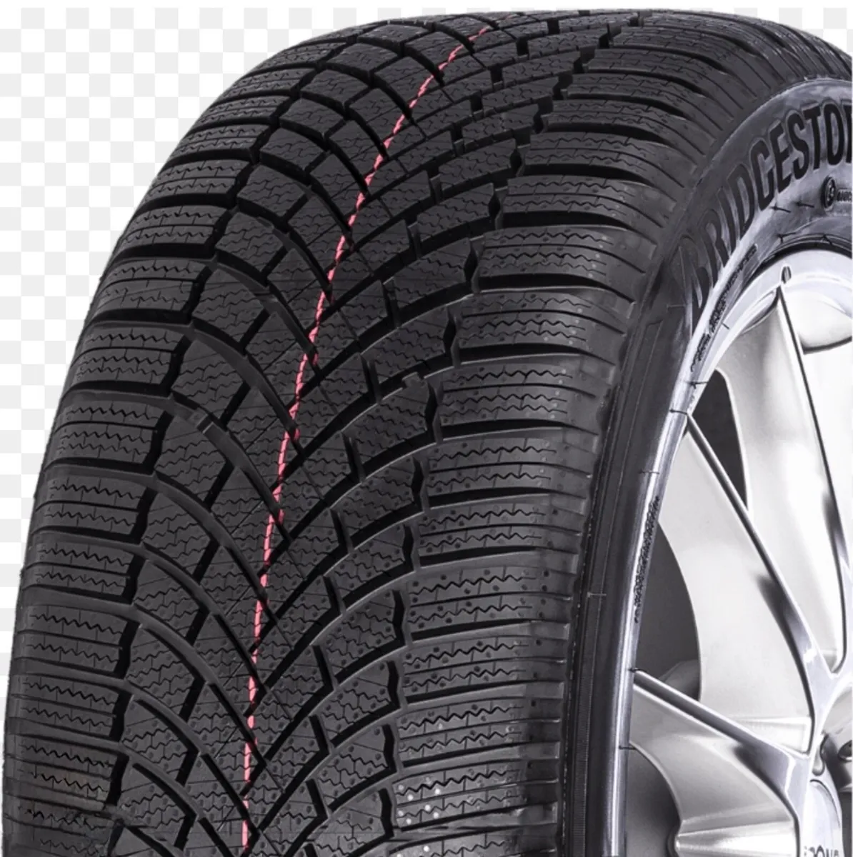 Alloy wheels with winter tyres BMW 3 series - Image 2