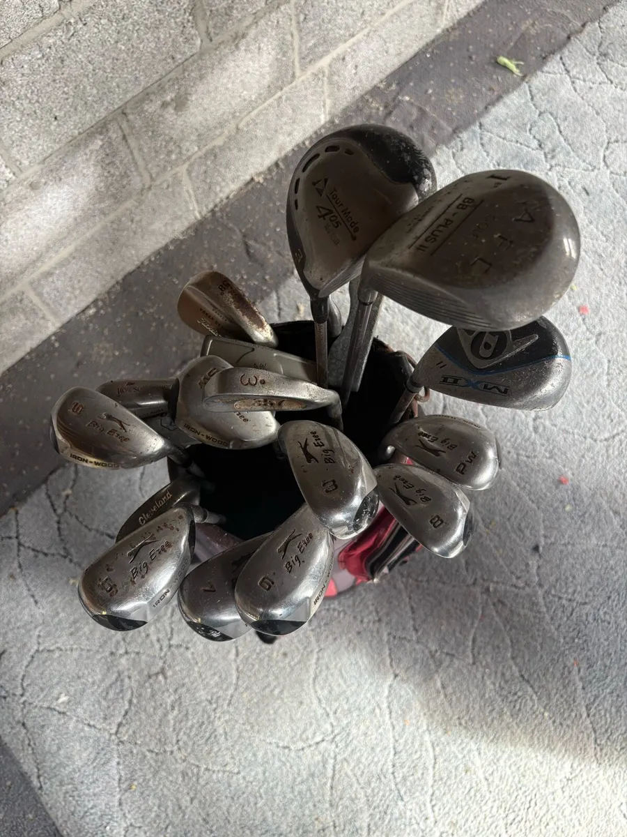 Big Ezee Golf Clubs and bag - Image 2