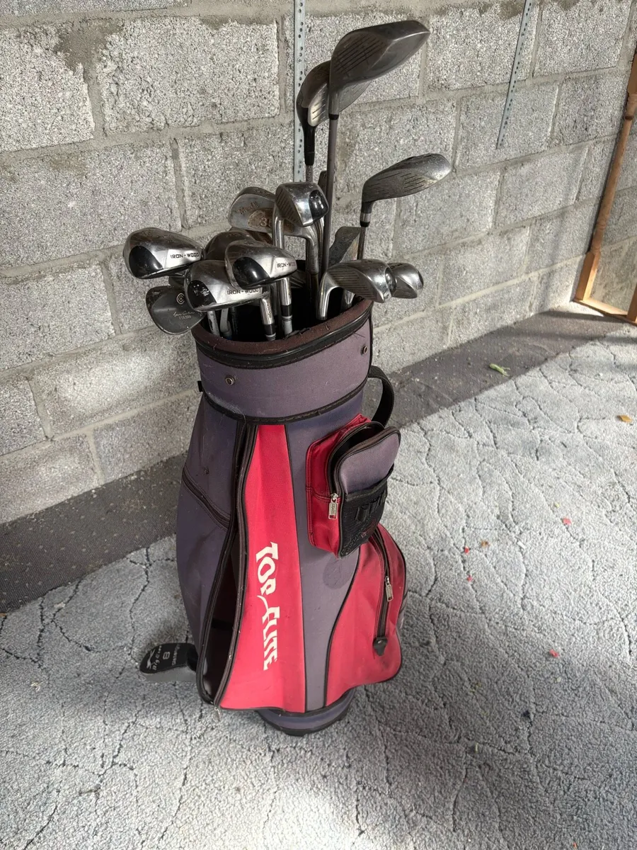 Big Ezee Golf Clubs and bag - Image 4