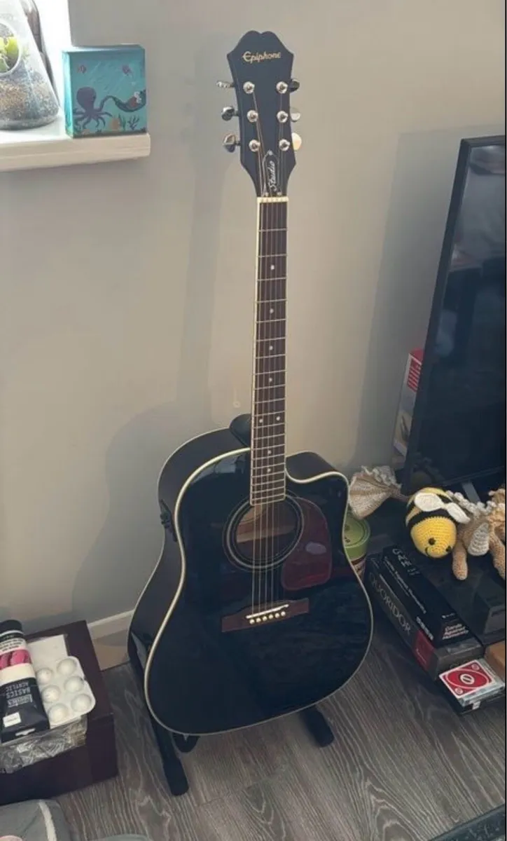 Epiphone J-45 Ec Studio (aj-220sce), guitar Ebony